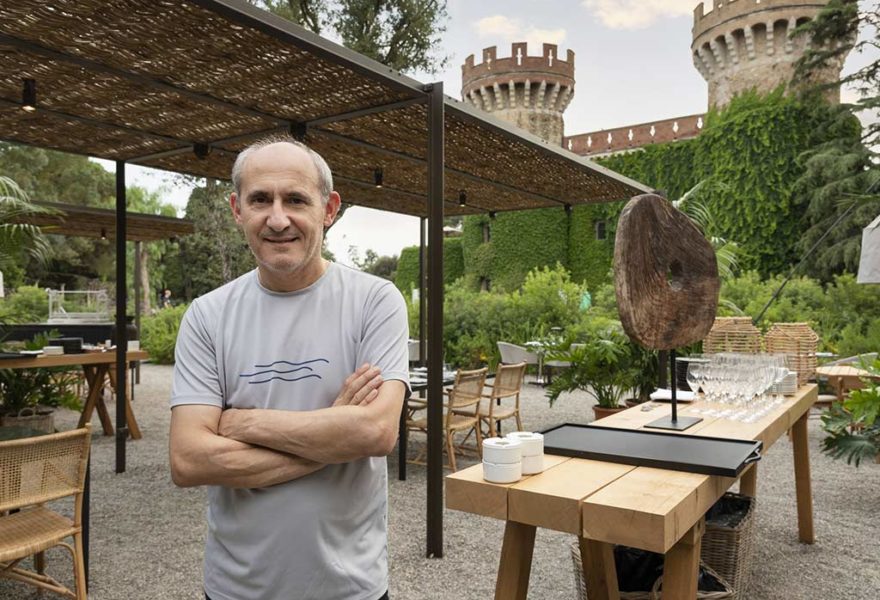 Paco Pérez at the helm of the Peralada Resort’s kitchens
