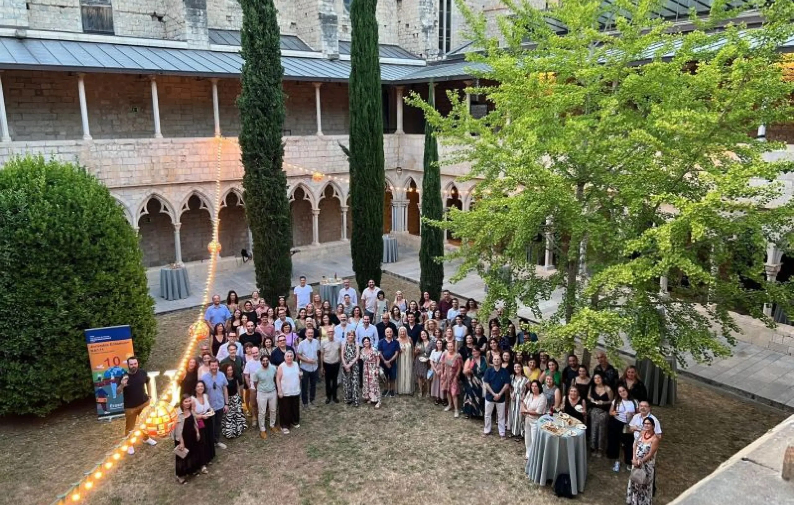 SEPIE còctel benvinguda Claustre Facultat de Lletres